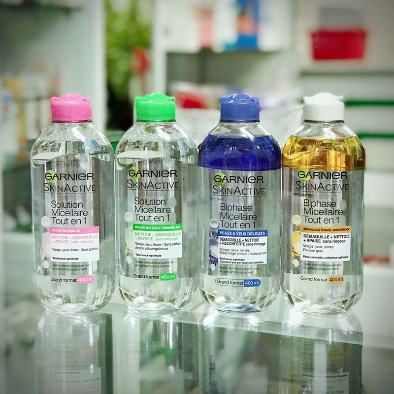 [Loại 400ml] BILL AUTH Nước Tẩy Trang Micellar Garnier  Skinactive Cleansing Water | BigBuy360 - bigbuy360.vn