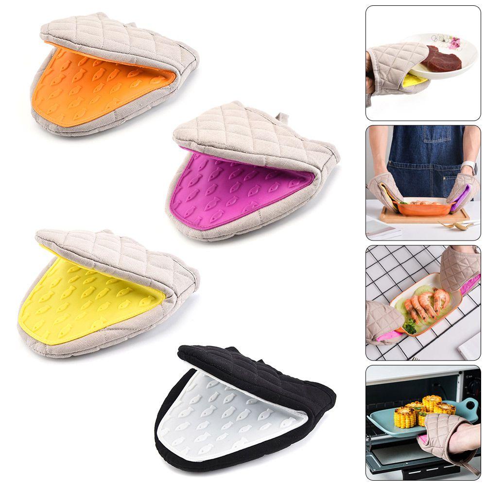 ZAIJIE24 Oven Mitts Microwave Anti-Scalding Heat Resistant Hand Clip