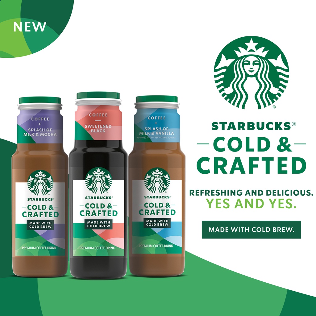 CAFE SỮA MOCHA UỐNG LIỀN Starbucks Cold &amp; Crafted Coffee, 325ml (11oz)