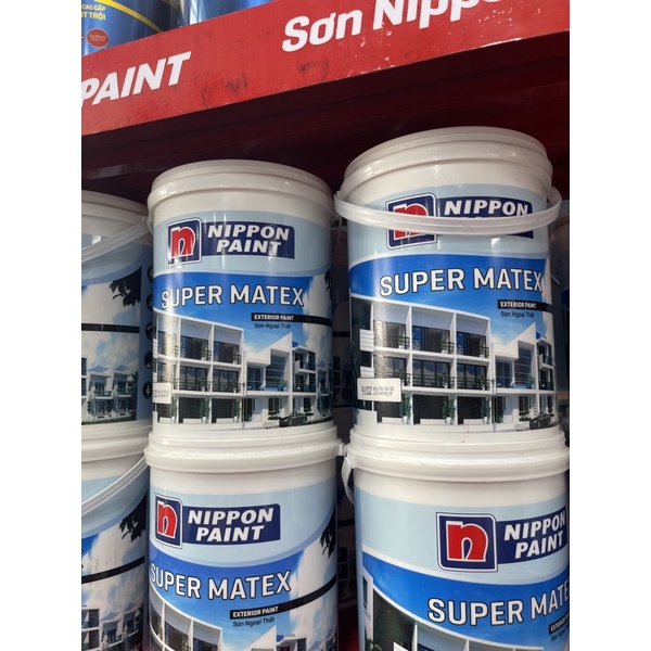 Nippon ngoại thất  SUPER MATEX 5lit chính hãng