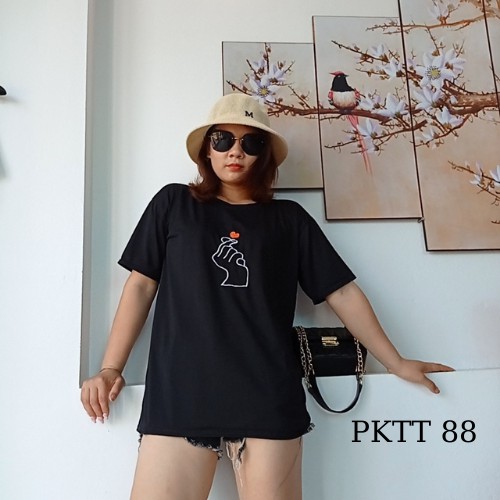 Áo thun unisex in hình đẹp thời trang hottrend áo phông nam nữ tay lỡ giá rẻ PKTT 88