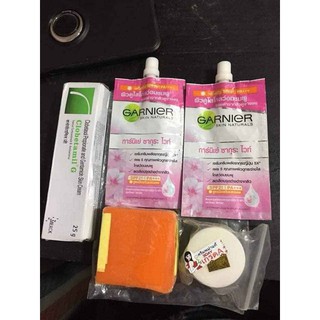 [bộ nám túi] Bộ kem nám GARNIER thái lan