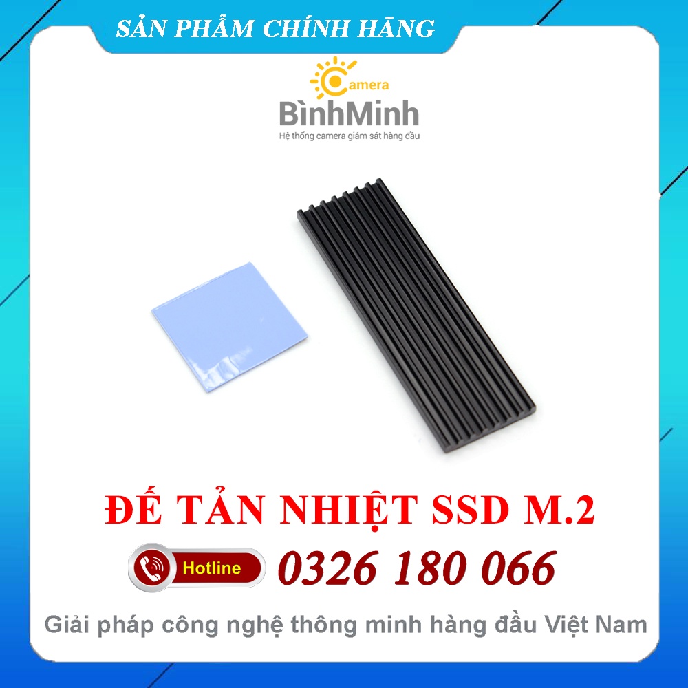 Bộ Đế Tản Nhiệt Cho SSD M.2 PCIe, M.2 Sata 2280
