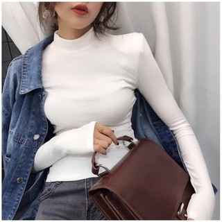 [LN123^]  áo len cổ 3 phân áo len mỏng đẹp