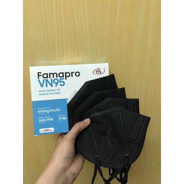 Combo 10 hộp khẩu trang N95 kháng khuẩn hộp/10cái