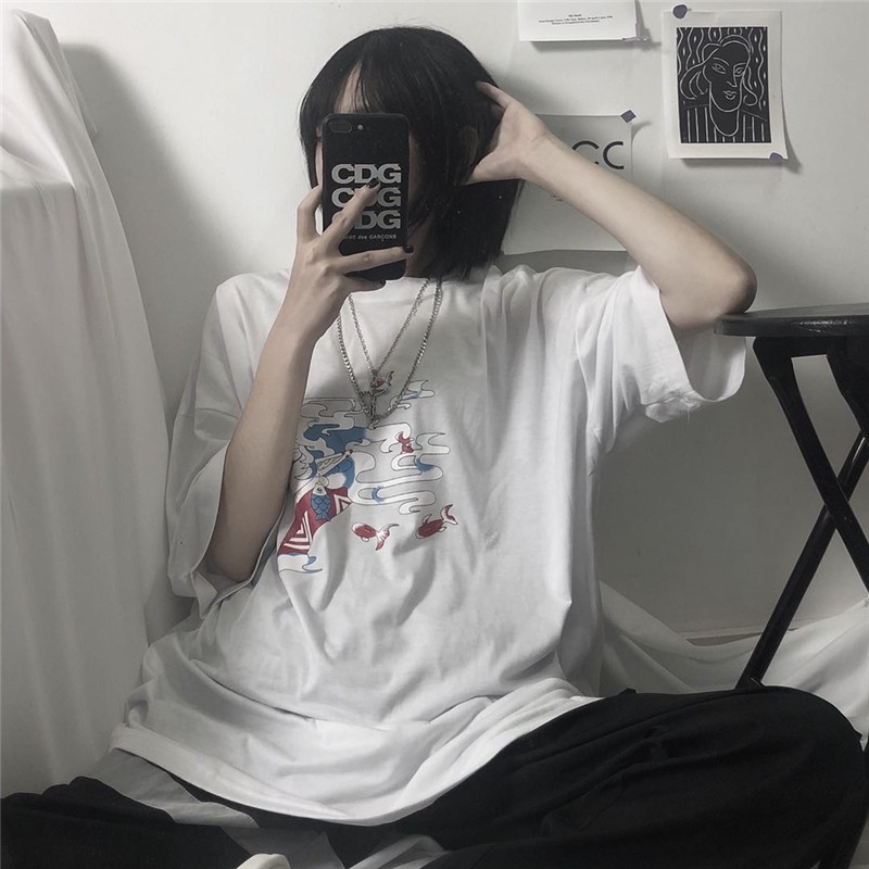 Áo thun tay lỡ form rộng Yinxx, áo phông Unisex ATL113