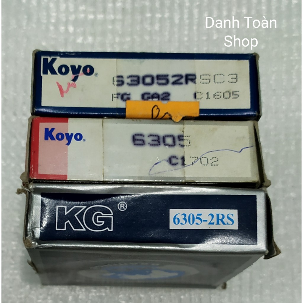 Bạc Đan 6305-2RS KG, 6305-2RS KOYO, 6305 KOYO ( Vòng Bi)