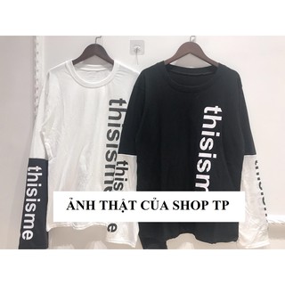 ÁO DÀI TAY "THISISME" (ẢNH THẬT) UNISEX