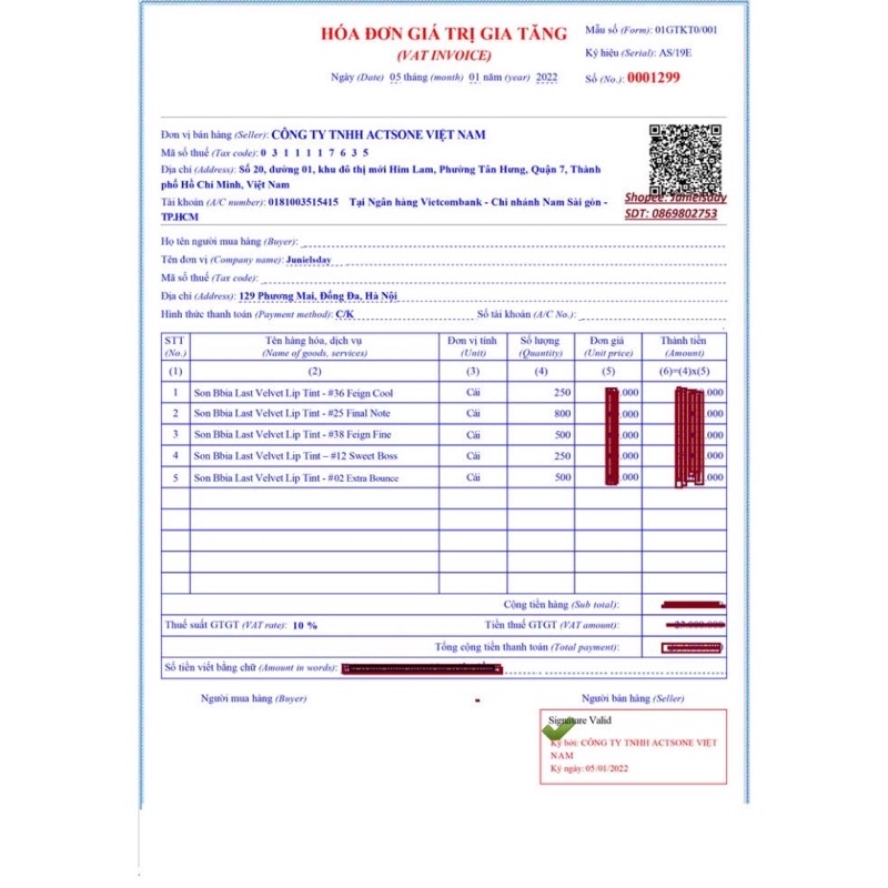 Son kem BBIA siêu lì mướt thiết kế Hải Ly hồng dễ thương chính hãng
