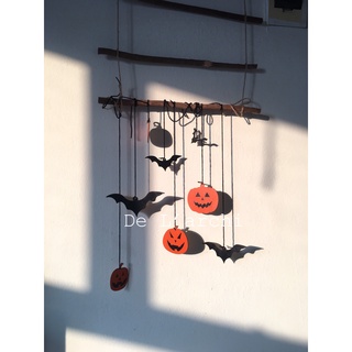 Set Bí Ma Dơi trang trí Halloween (Loại mộc)