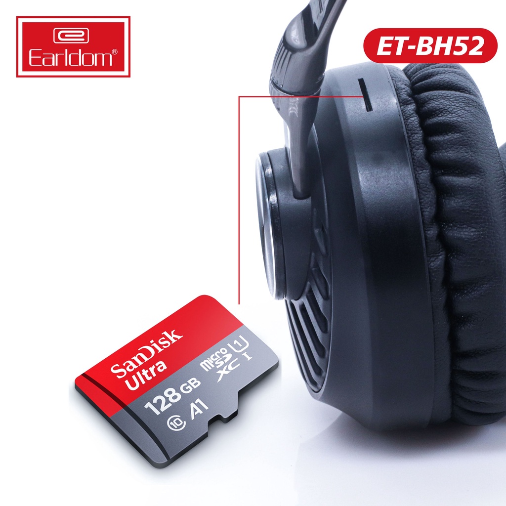 ✔️ Bảo Hành 99 Năm ✔️ Tai Nghe Chụp Tai Bluetooth Earldom BH52 Chính hãng Earldom | EARLDOM STORE VN ✔️
