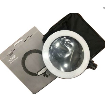 Đèn led livestream 45CM 55W HQ18/HQ18N chính hãng, đèn livestream quay tiktok có giá đỡ điện thoại kèm chân đèn