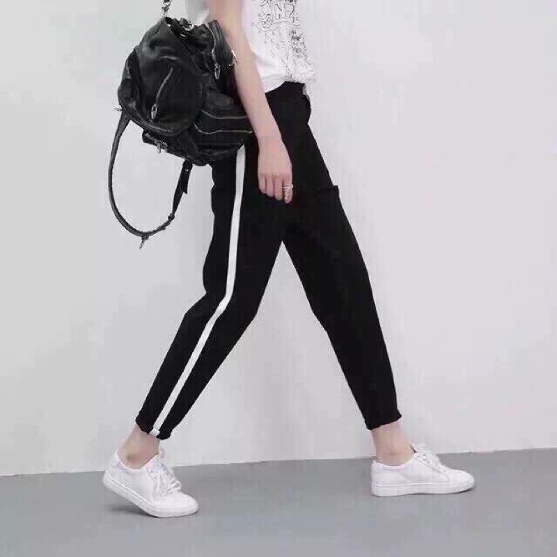 Quần baggy chất umi Hàn siêu đẹp dáng chuẩn có túi hai bên