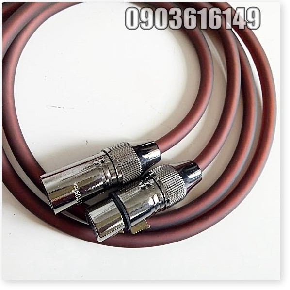 Dây micro 2 đầu canon XLR cao cấp 2m