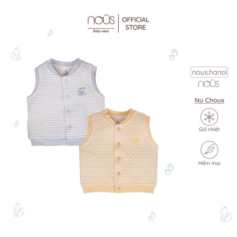 NOUS chính hãng - Gile trần bông cho bé 6-18M