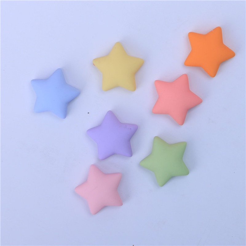 Set 10 phụ kiện hình ngôi sao/ trái tim/ tròn dùng trang trí ốp điện thoại/ túi xách/ quần áo