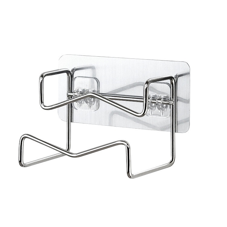 Móc Treo Chậu Tắm Đa Năng, Móc Treo Thau Đồ Dùng Nhà Bếp Dán Tường Inox 304 kèm miếng dán