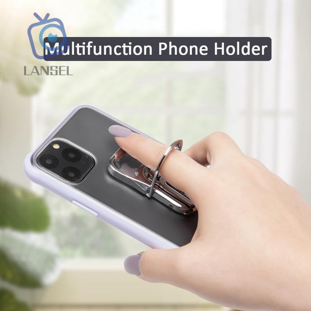 Giá Đỡ Điện Thoại Di Động Đa Năng Gắn Khe Thông Gió Xe Hơi Nhiều Màu