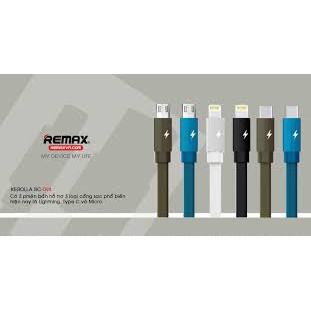 Cáp sạc REMAX RC-094i 2m Lightning Kerolla (Chính hãng - Bảo hành đổi mới 12 tháng)