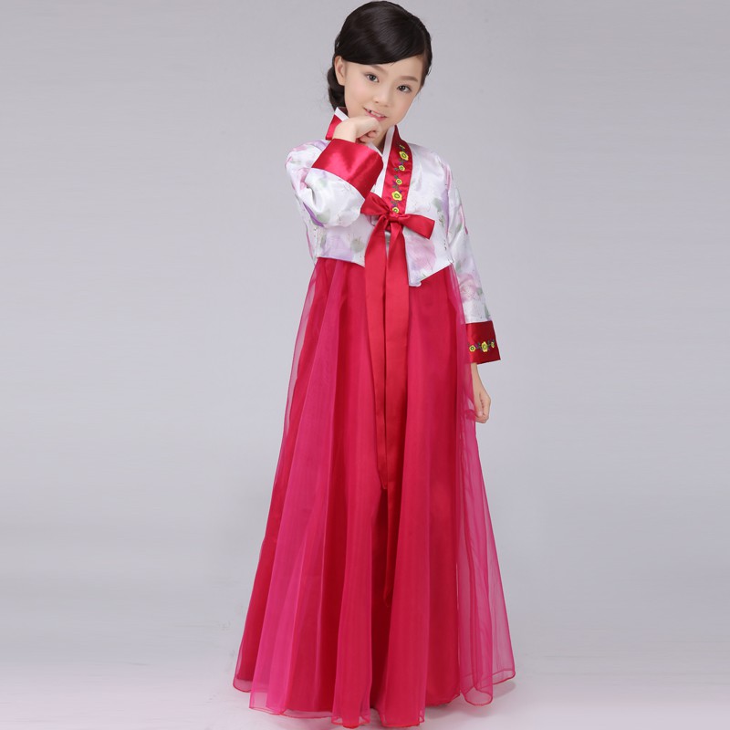 Hanbok Hàn quốc bé gái, hàng có sẵn S4.