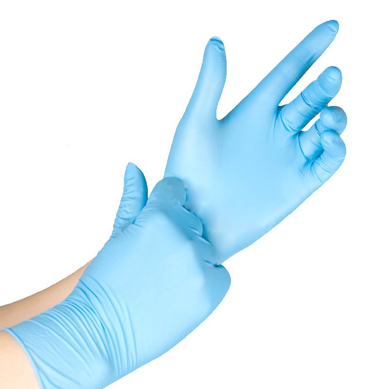Disposable NBR Modified Synthetic PVC Synthetic Protective Gloves High Elasticity NBR Household Gloves