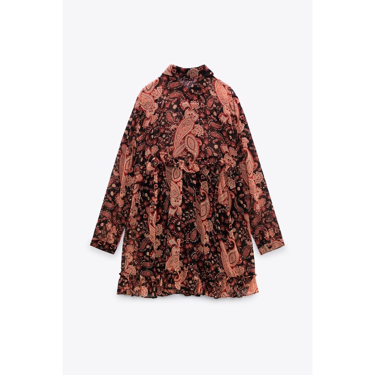 Váy họa tiết ZARA AUTH