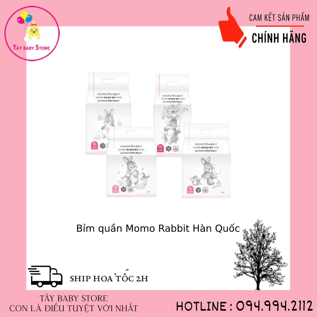 Bỉm quần Momo Rabbit Hàn Quốc