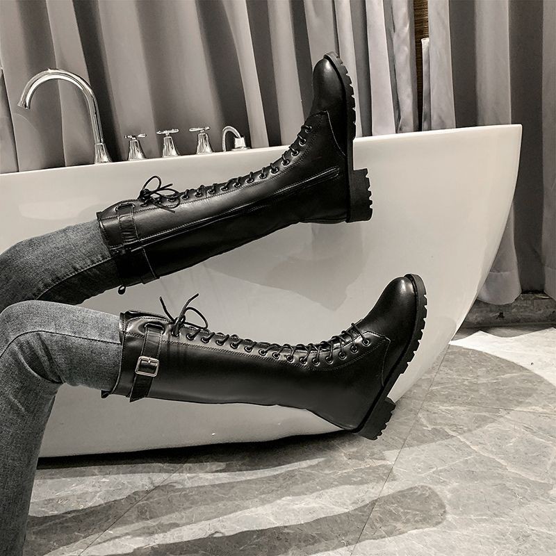 Boots cổ cao phong cách hàng Quảng Châu kèm hình thật cuối