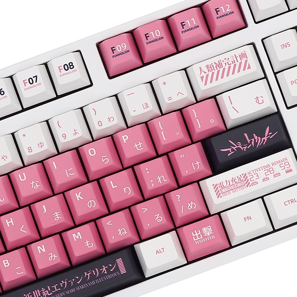 GMK 08 keycaps Nút bàn phím Cherry Profile PBT cho bàn phím cơ GMK 61/84/980/87/104 phím