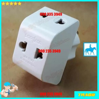 Phích cắm ổ cắm chia 3 2200w sopoka đsg