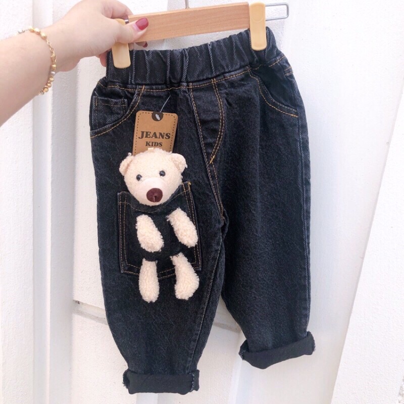 quần baggy gấu bé trai, bé gái