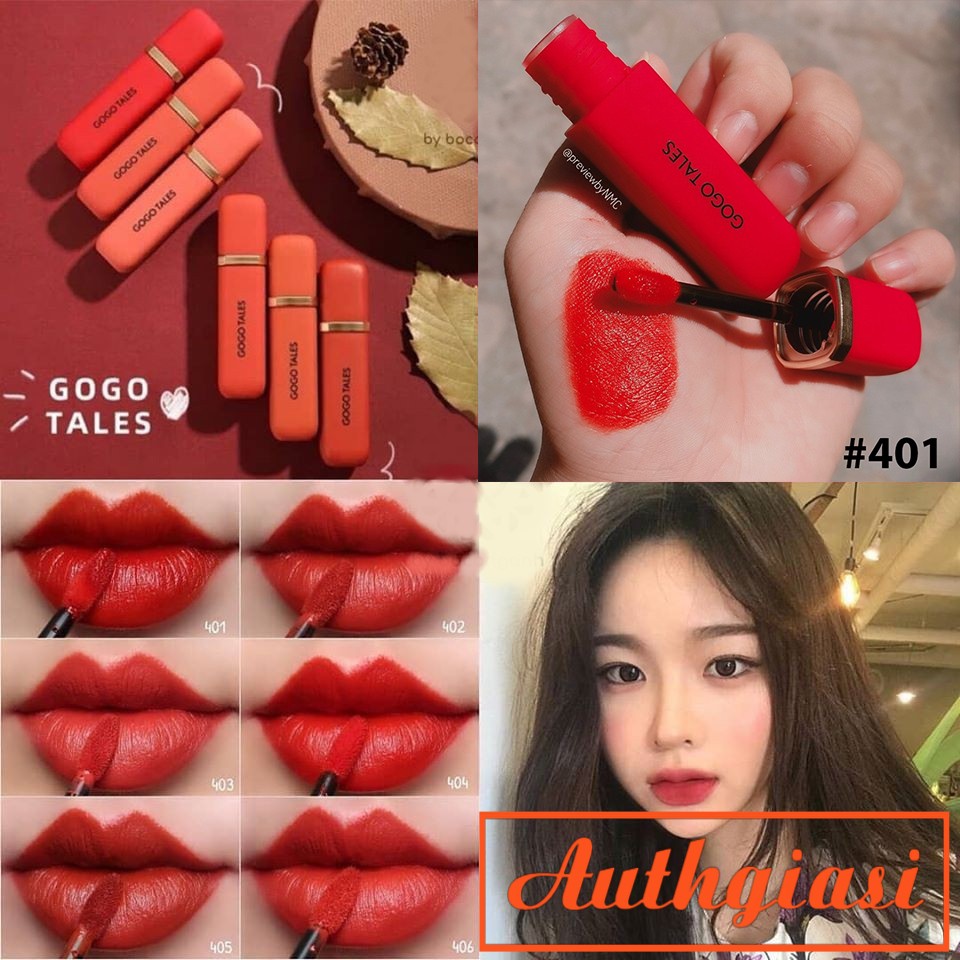 Son kem Gogo Tales Cloud Fog Color Lip mềm và mịn nhẹ như mây không khô môi | BigBuy360 - bigbuy360.vn