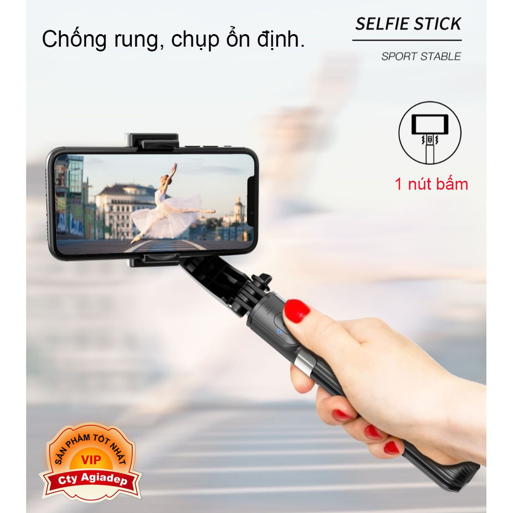 ♨Gậy tự sướng Gimbal chống rung Siêu xịn quay Video chuyển động Livestreaming Vlog 360 độ - AD | BigBuy360 - bigbuy360.vn
