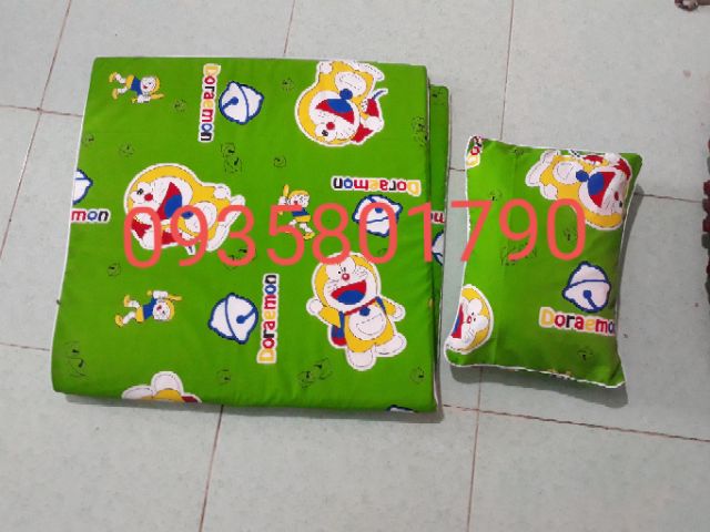 Bộ gối nệm mút dẻo có dây khóa