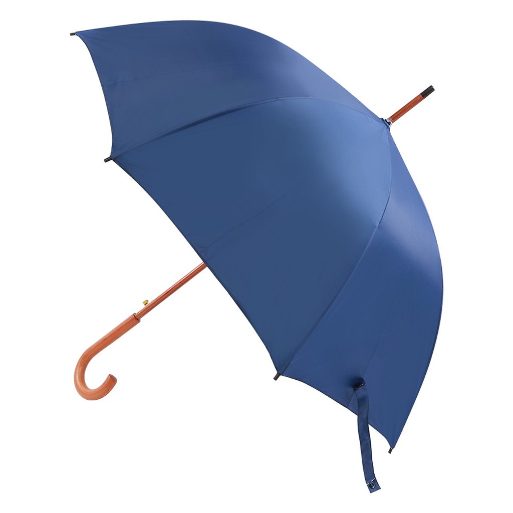 Ô DÙ TỰ ĐỘNG 1 CHIỀU CÁN CONG GỖ SIÊU ĐẸP