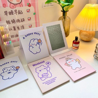 Gương Giấy Gấp Trang Điểm Di Động Cỡ Lớn (21cm x 14,5cm)