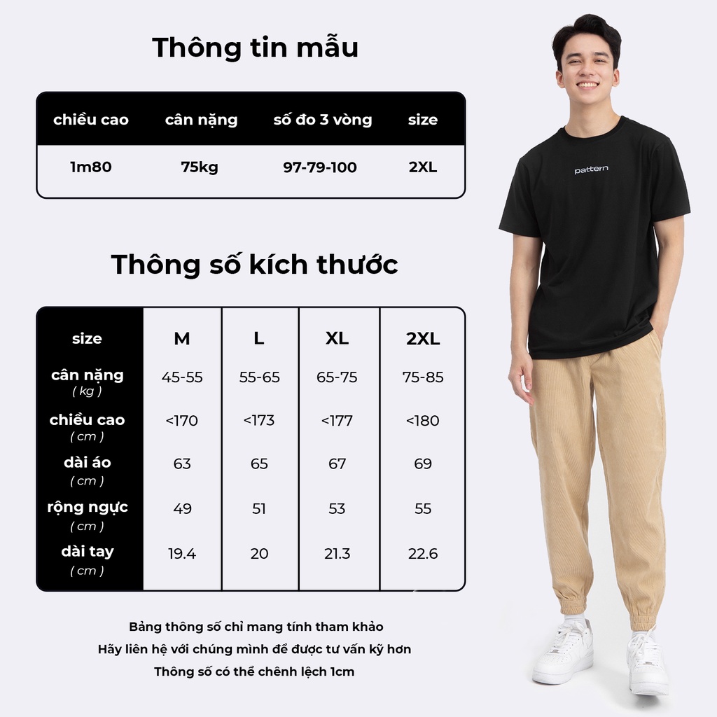 Áo phông Signature logo PATTERN tshirt cotton