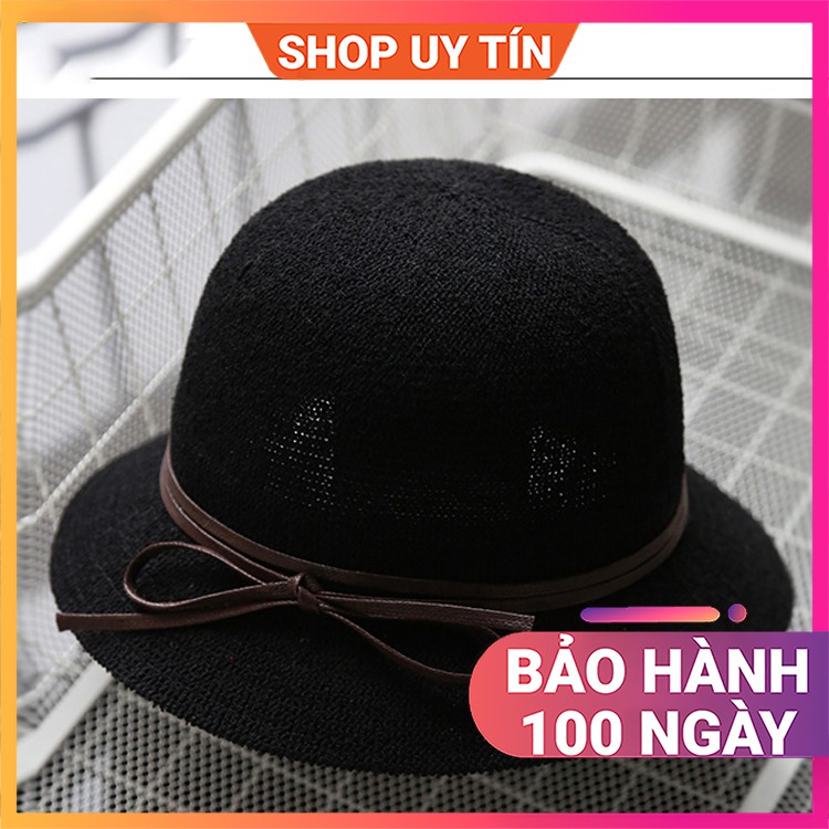 Mũ Đi Biển - Nón Cói Rộng Vành Vintage Cao Cấp Nữ Đẹp