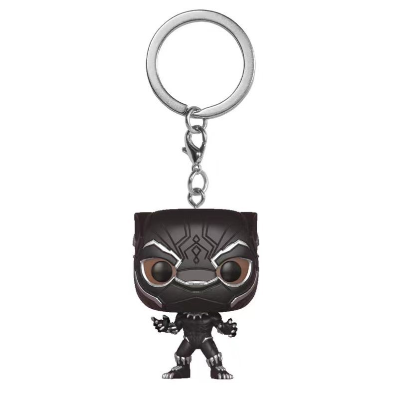 Móc Khóa Mô Hình Nhân Vật Người Dơi / Báo Đen Funko POP