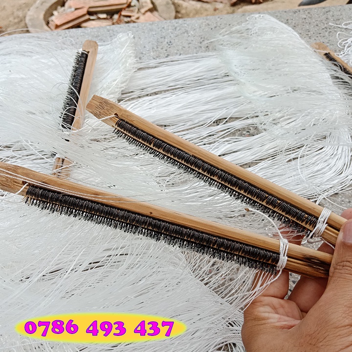 1 bộ Câu Giăng Cá Lóc, Trê, Rô, Phi gồm 100 lưỡi câu dài 110m