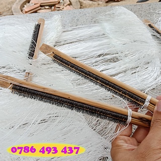 1 bộ câu giăng cá lóc, trê, rô, phi gồm 100 lưỡi câu dài 110m