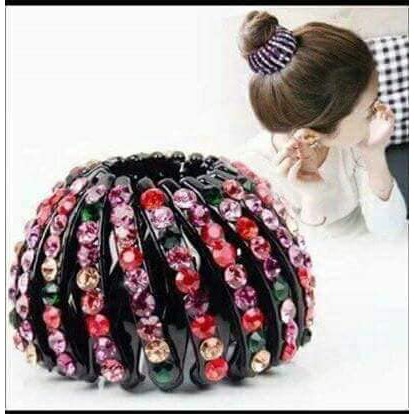 Kẹp búi tóc đính đá sang chảnh