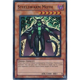 Thẻ bài Yugioh - TCG - Steelswarm Moth / HA05-EN048'