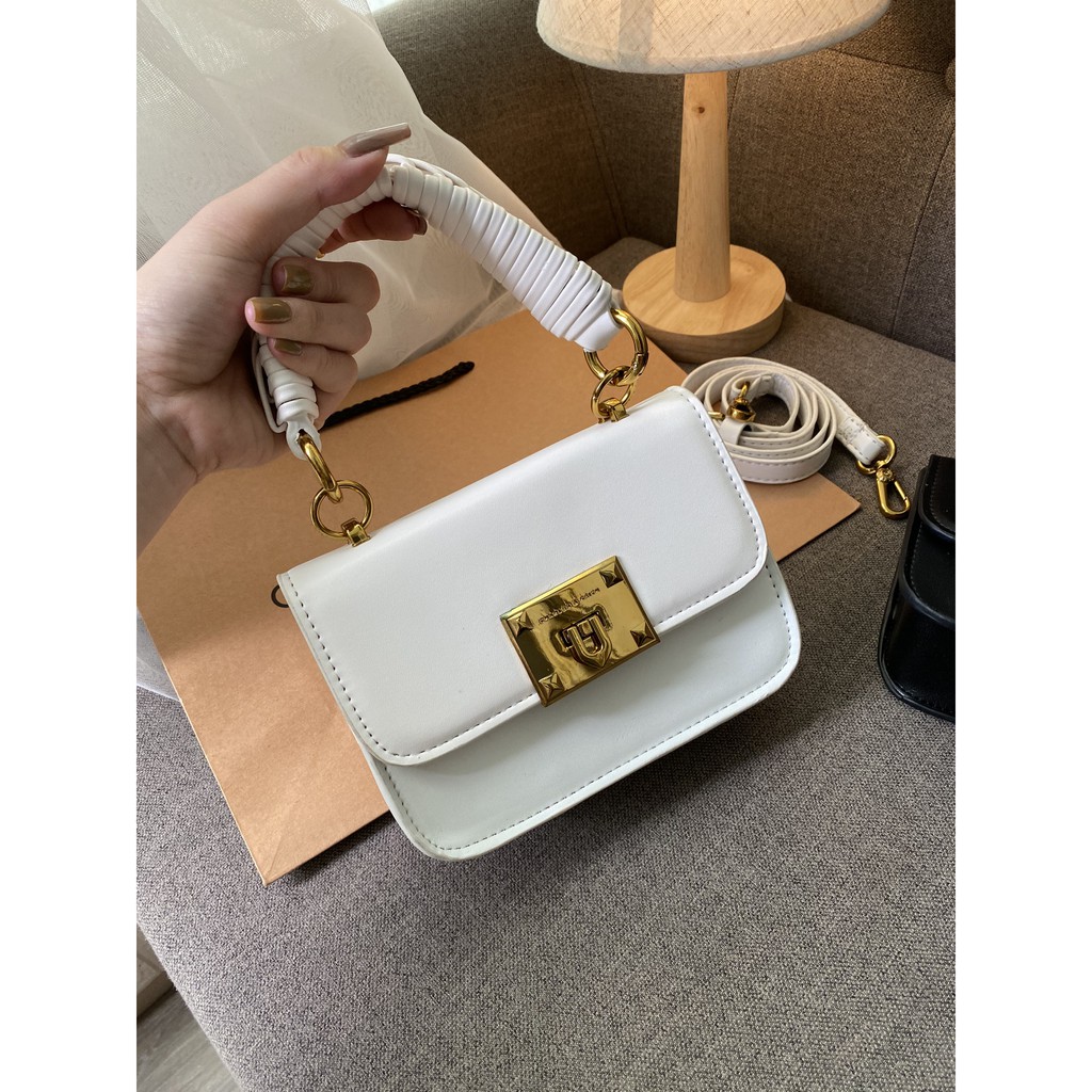 Túi xách💘𝐒𝐈𝐄̂𝐔 𝐒𝐀𝐋𝐄💘Túi 4 đinh có quai tết lạ mắt siêu hót