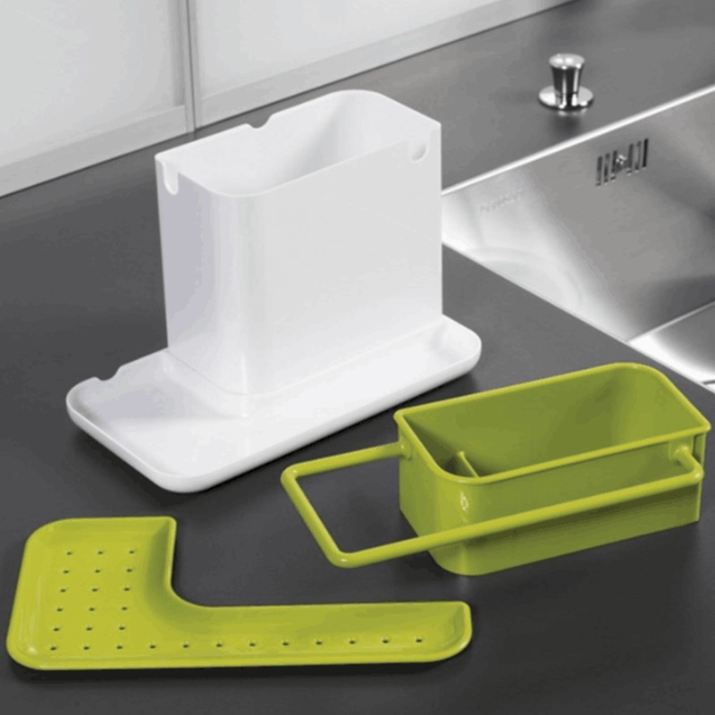 Giá Đỡ Đựng Mút Rửa Chén Có Thể Tháo Rời Tiện Lợi Dành Cho Bồn Rửa Nhà Bếp