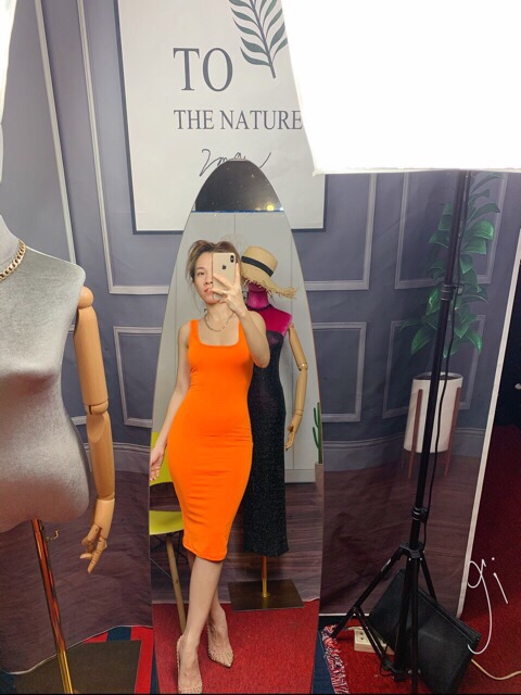 💓ĐẦM BODY 2 DÂY MÀU HOT TREND neon 💓 CÓ ẢNH THẬT 3.15