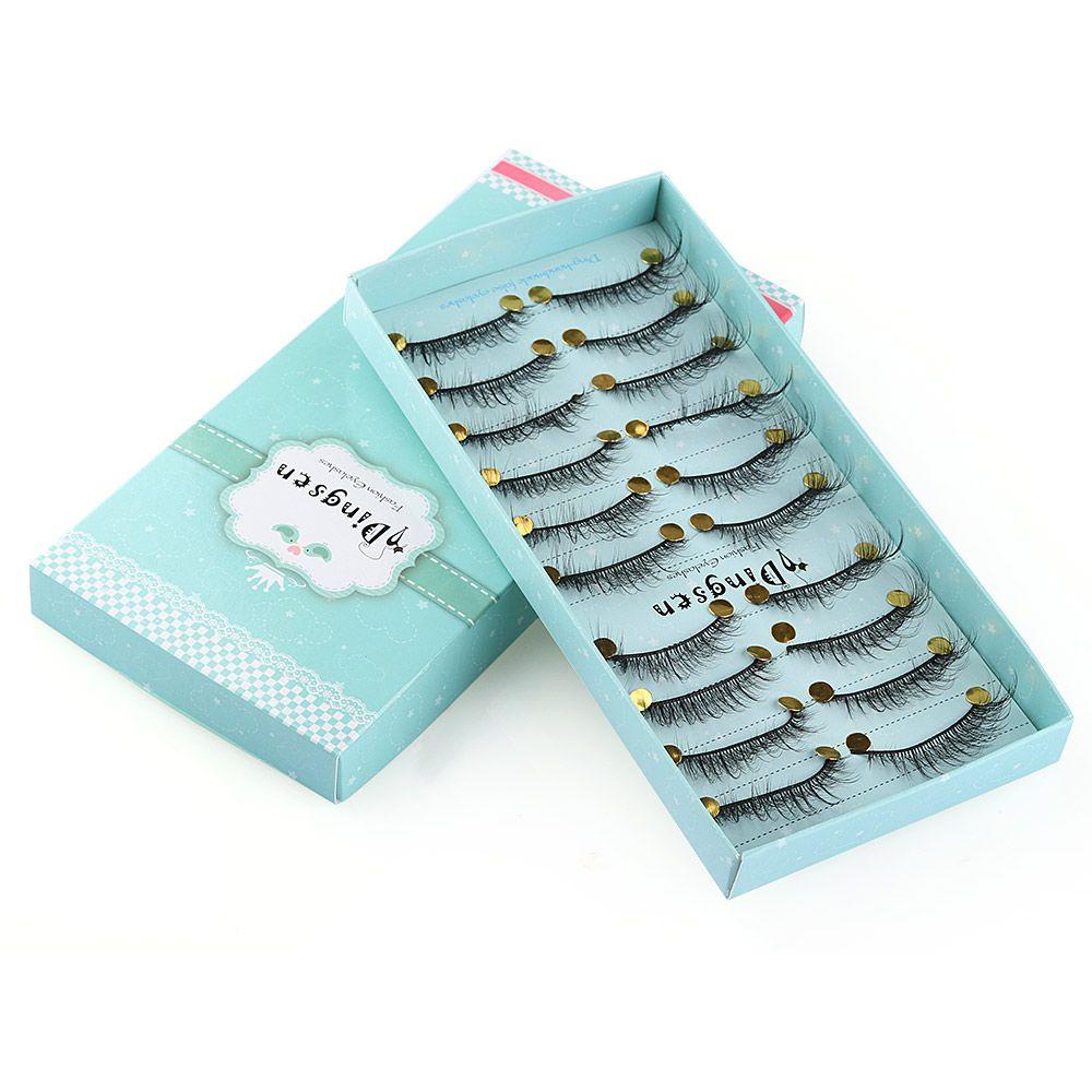 JUNE Eye Makeup  False Eyelashes Cruelty-free 3D Faux Soft Mink Hair Extension Tools Pure Handmade Wispy Natural Long Woman Fluffy