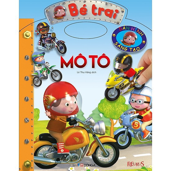 Bé Trai Dán Hình - Mô Tô