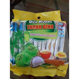 Combo 540gr -3 bị 180gr bánh dừa nướng Thanh Bình - đặc sản Tam Quan, Bình Định