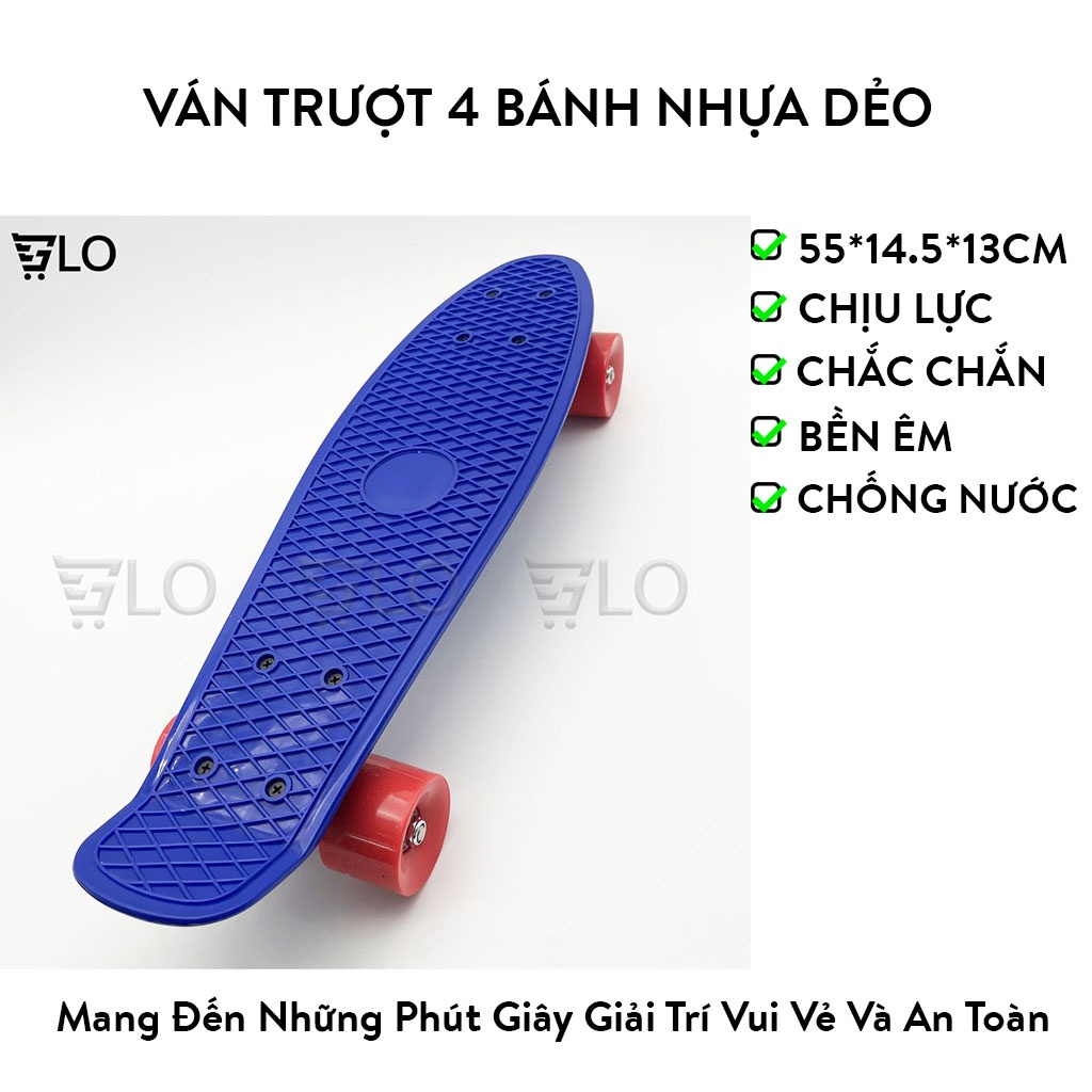 Ván Trượt 4 Bánh, Chất Lượng Nhựa Dẻo
